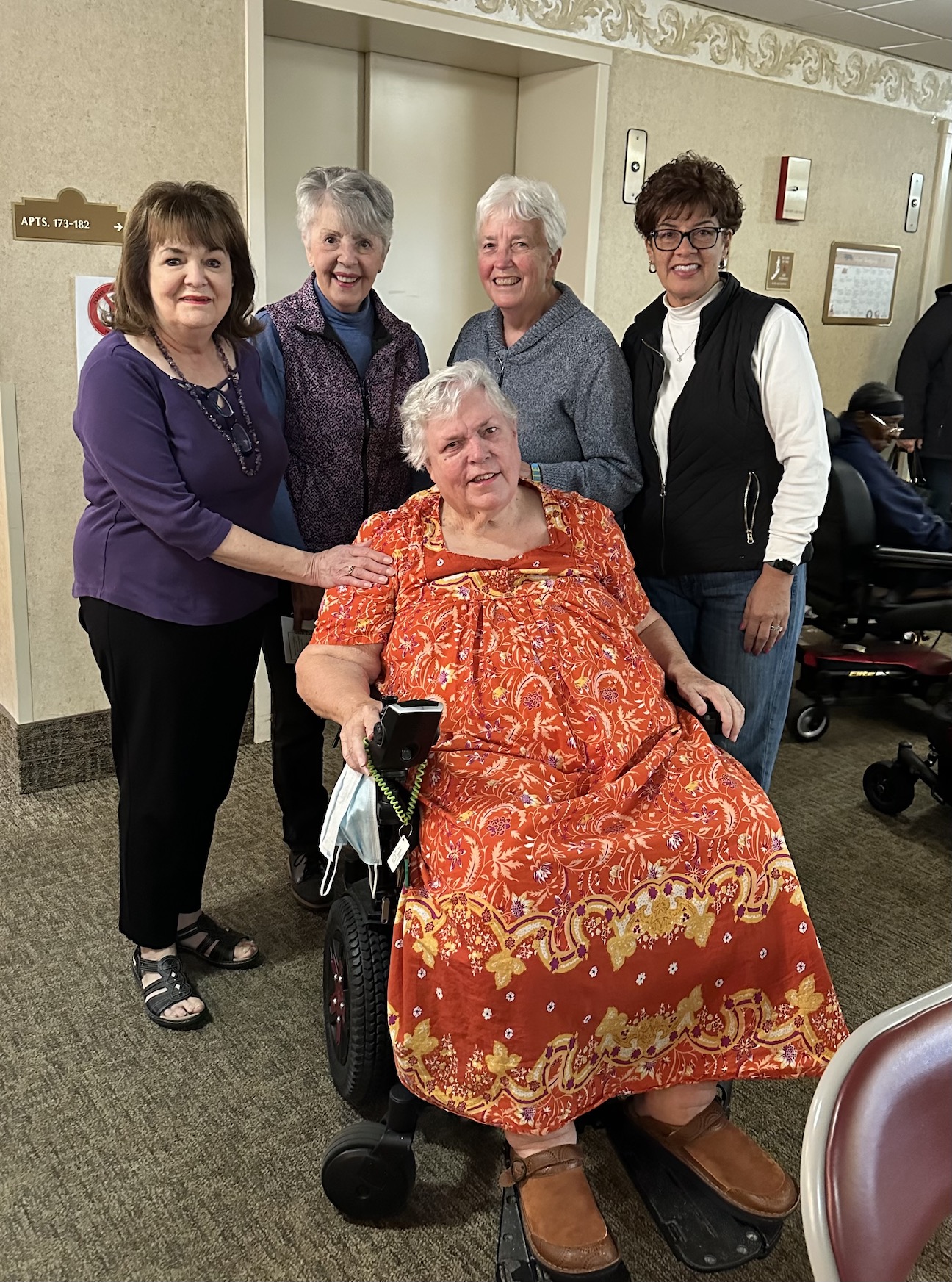Pat Van Doren and HEAR US board