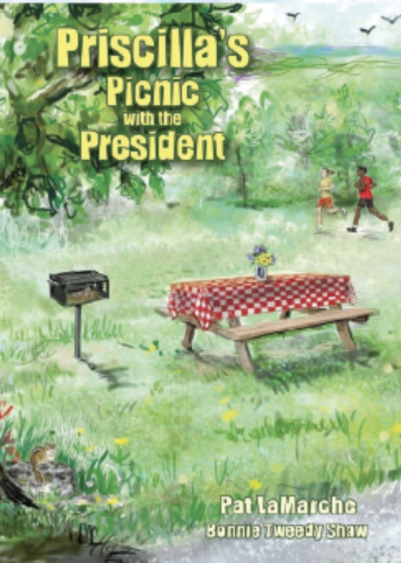 Priscilla picnic with the president book